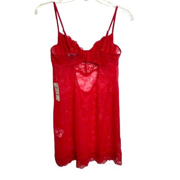 INC International Concepts Lace Cupped Chemise Lingerie Nightgown SMALL (1123) - Picture 7 of 8